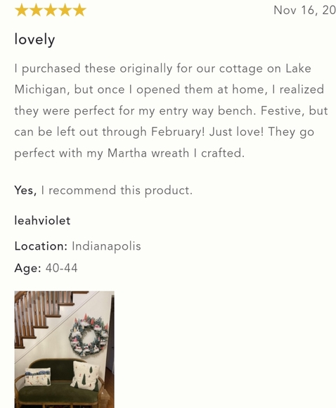 Anthropologie Snow Day Pillow - Picture 10 of 13